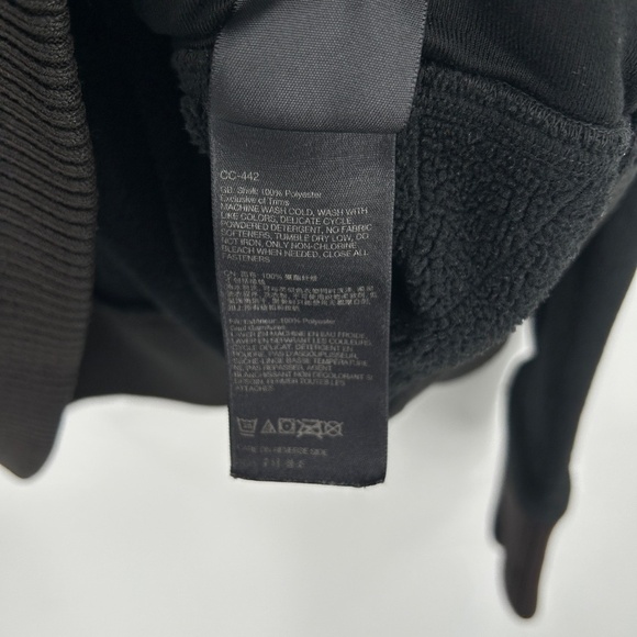 MARMOT Women's Black Quilted Knit Full Zip Outdoor Sweater Jacket Size Large - Picture 7 of 7